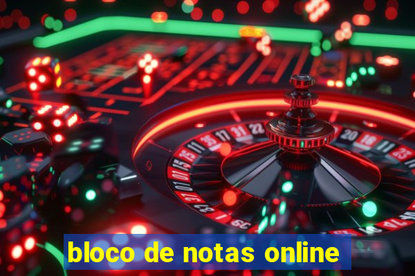 bloco de notas online